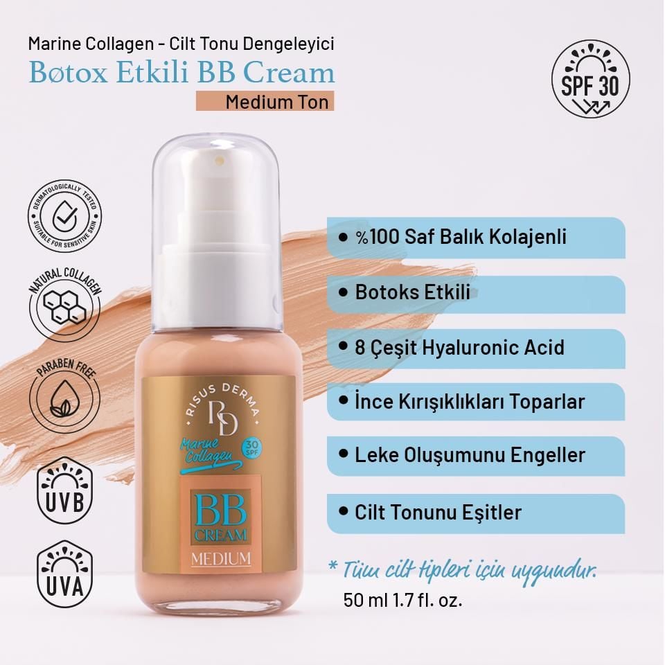Kolajenli BB Krem Medium
