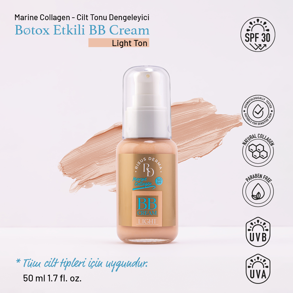 Kolajenli BB Krem Light