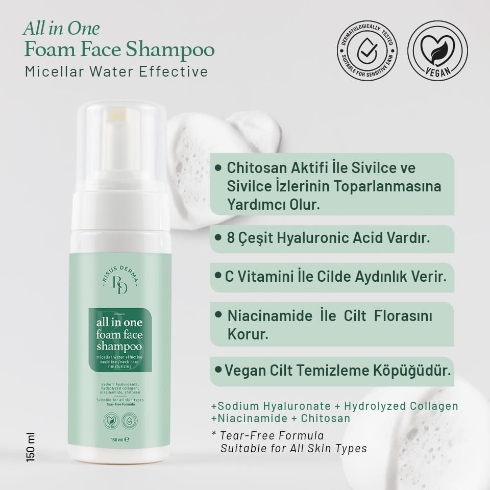 Foam Face Shampoo